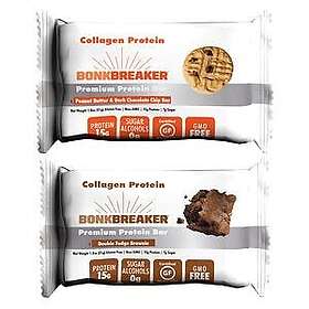 Bonk Breaker Premium Protein Bar med Collagen flere varianter 50g