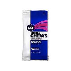 GU Energy chews Blueberry and pomegranate 60g