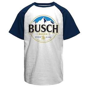 Hybris Busch Beer Logo Baseball T-Shirt