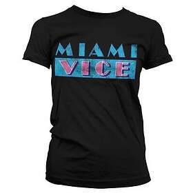 Hybris Miami Vice Distressed Logo T-shirt (Dam)