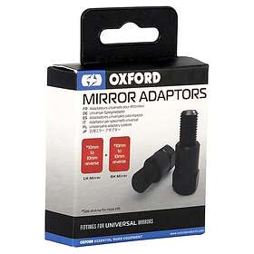Mirror Oxford 10 Mm/10 Mm Rev Rearview Adapter Silver