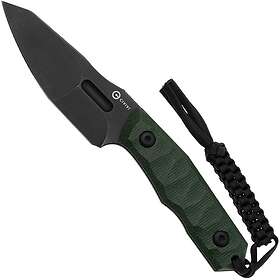 Civivi Propugnator, Green Canvas Micarta, Black Stonewash CVC23002-2