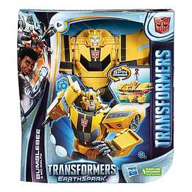 Hasbro Transformers EarthSpark Spin Changer Bumblebee & Mo Malto