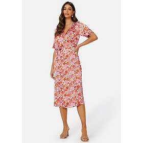 Vila Omlottklänning viNaria S/S Wrap Midi Dress