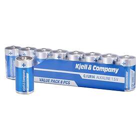 Kjell & Company C-batterier (LR14) 8-pack