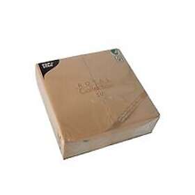Papstar Servett Premium 40x40cm 1/8-vikt sand 50st/fp