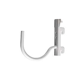 Lundbergs Cirkelkrok 2-pack liten 75.4x13.8x61.5 mm, 2-p vit 75006