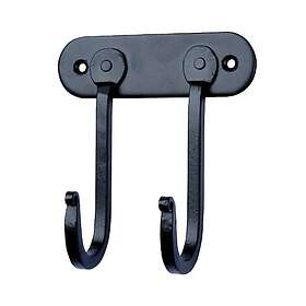 Millers Miller`s Klädhängare 2-Krok Smide Svart KLÄDHÄNGARE 2-KROK SMIDE SV 4002