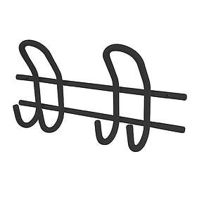 Millers Miller`s Klädhängare 2-Krok HÄNGARE 2-KROK SVART 400264420