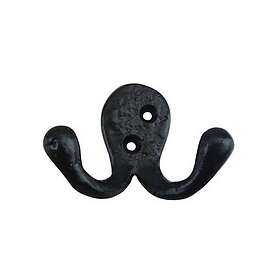 Millers Miller`s Klädkrok 2 krokar Smide 55 mm KLÄDKROK 2-KROK SMIDE SV 55MM 400264651