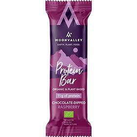 Moonvalley Protein Bar Chocolate-Dipped Raspberry 60g