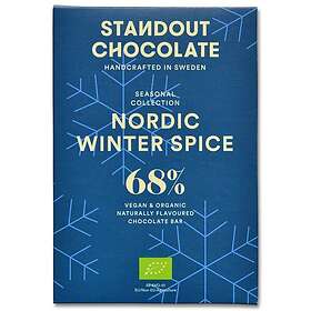 Standout Chocolate Säsongskollektion Nordisk Vinterkrydda 68% 50g