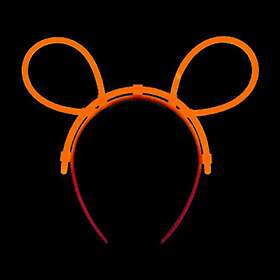 Orange Självlysande Kaninöron