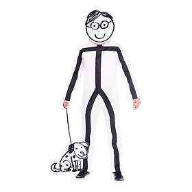 Standard Streckgubbe Maskeraddräkt