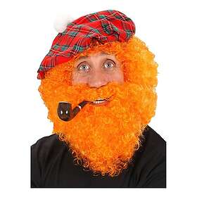 Orange Skotte Perukset One size
