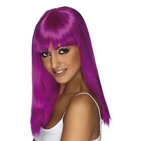 Smiffys Glamourama Neonmagenta Peruk One size