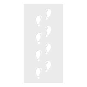 Ginger Ray DIY Nissedörr Skoavtryck