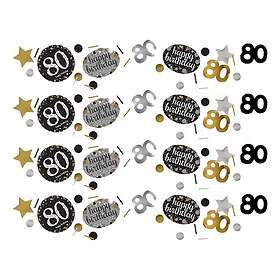 Amscan Bordskonfetti 80 Silver/Guld 34 gram
