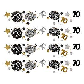 Amscan Bordskonfetti 70 Silver/Guld 34 gram