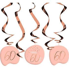 Folat Swirls Happy 60th Lush 5-pack