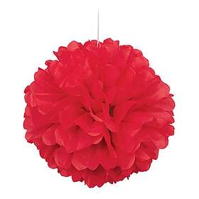 Unique Party Pom Pom Röd Hängande Dekoration