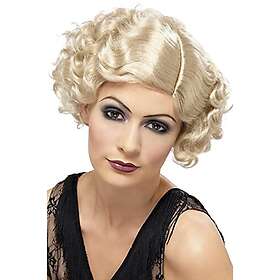 Smiffys Flirty Flapper Blond Peruk One size