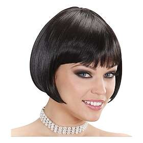 Valentina Svart Deluxe Peruk One size