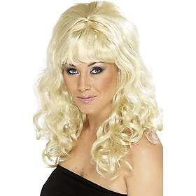 Smiffys Beehive Blond Lockig Peruk One size