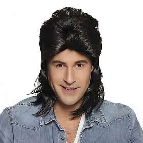 Boland Svart Peruk One size