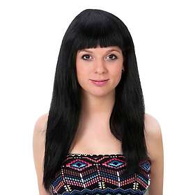 Hisab Joker Lång Svart Peruk med Lugg size