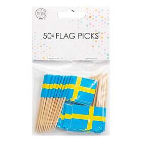 Globos Europe Partypicks Sverige 50-pack
