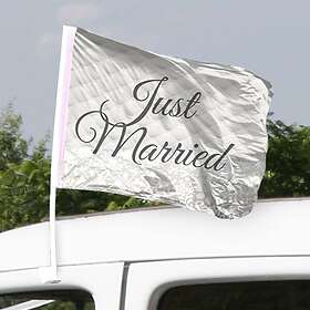 Folat Bilflagga Married 2-pack