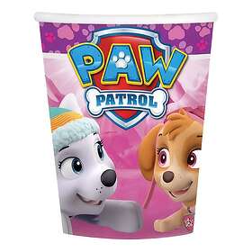 Paw Patrol Pappersmuggar Rosa 8-pack