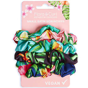 Flora & Curl Small Satin Scrunchies