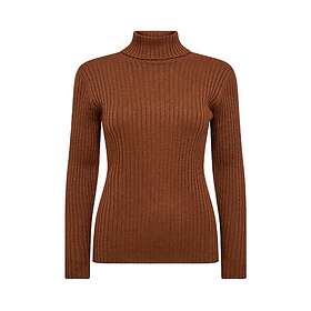 Mos Mosh MMRelena Rib Lux Rollneck Knit Top Dam