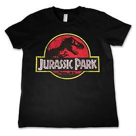 Hybris Jurassic Park Distressed Logo Kids T-Shirt