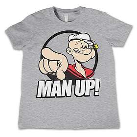 Hybris Popeye Man up! grå t-shirt barn