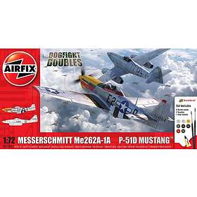 Airfix Messerschmitt Me262 & P-51D Mustang Dogfight Doubl