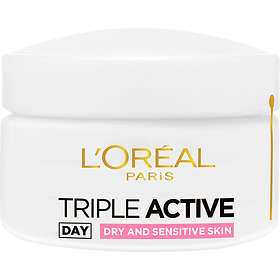 L'Oreal Triple Active Day Protecting Moisturizing Cream Dry 50ml