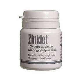 APS Gunnar Kjems Zinklet 100 tabletter