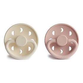 Moon FRIGG Phase Rund Silikon Blush/Cream Flera storlekar