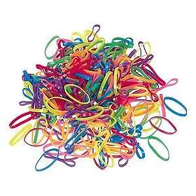 Sibel Mini Hårsnoddar Rainbow 500 st