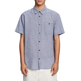 Esprit Kortärmad skjorta i linnemix Herr