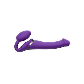 Ultra Harnesk 2 & Plug Vibrating Strap-on-me Purple