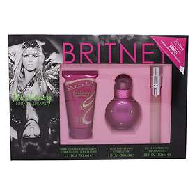 Britney Spears Fantasy Gift Set 30ml EDP Sprej 50ml Body Souffle 10ml EDP Sprej
