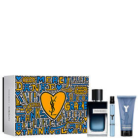 Yves Saint Laurent Y Eau de Parfum Coffret Cadeau 3pcs pour Homme