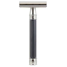 Edwin Jagger 3ONE6 Stainless Steel Gunmetal DE Safety Razor