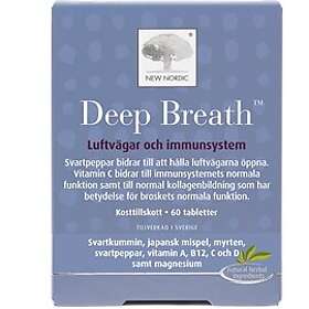 New Nordic Deep Breath 60 tabletter