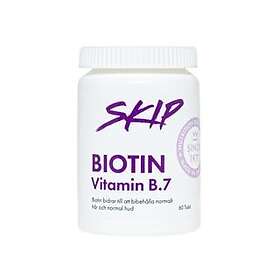 Skip Nutrition Biotin 60 5000 tabletter B7