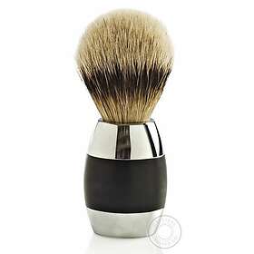Merkur Silvertip Badger Rakborste Black/Chrome